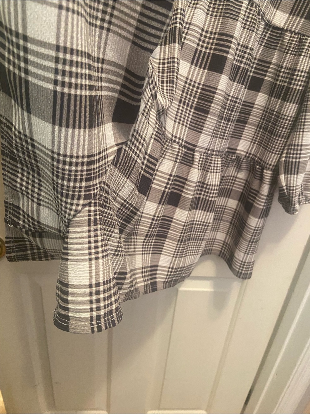 24 3X Romper Flowy Plaid Like Dress ASOS DESIGN - Picture 3 of 9
